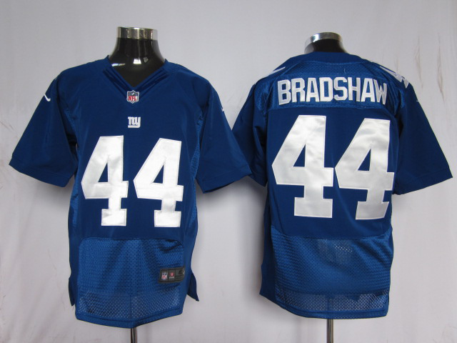 Nike Elite Jersey new york giants 44 bradshaw blue color jerseys